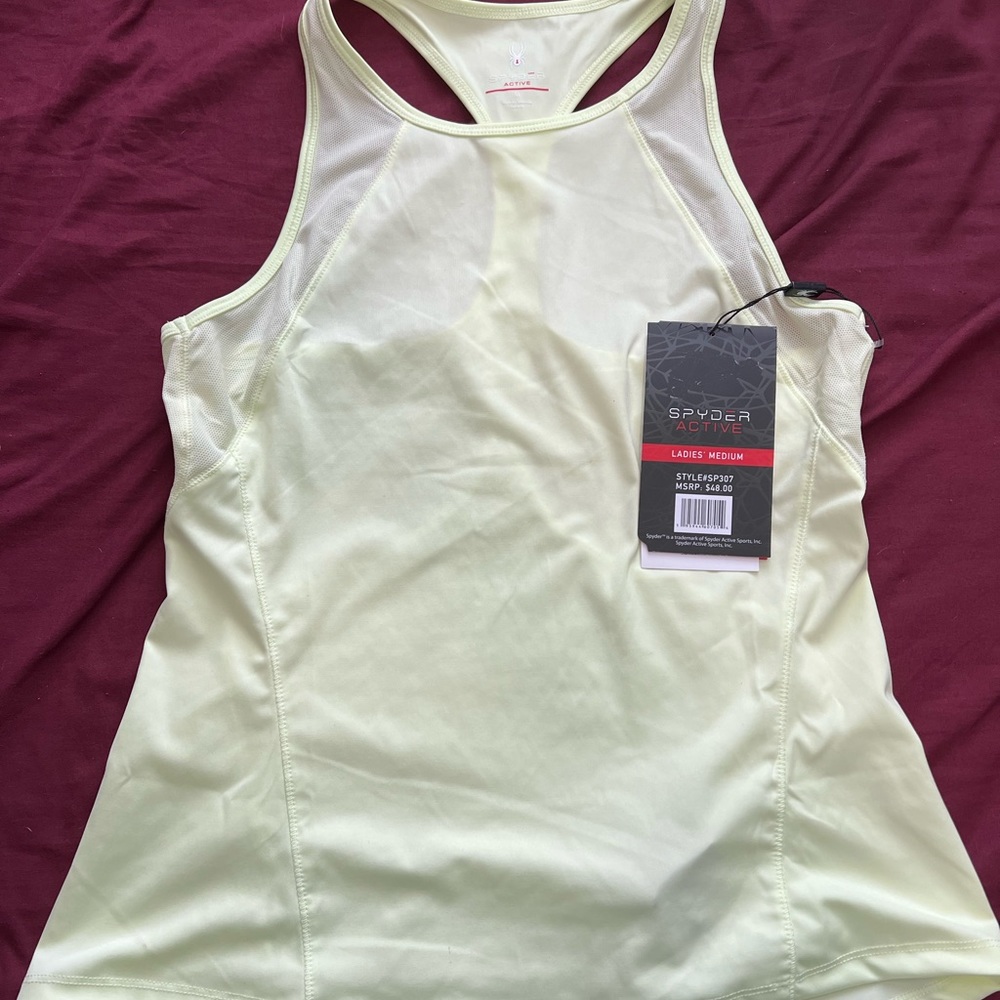 Womens Spyder active tank top